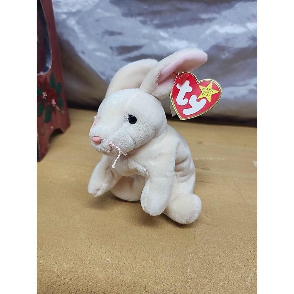 Ty Beanie Babies  Nibbler Bunny 1998 Retired buy 5 for 25 mix and match beanies